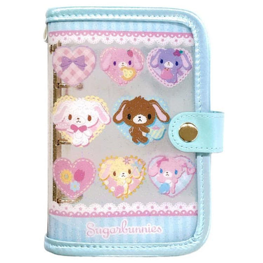 SPINNS x SANRIO | Sugarbunnies 6 Hole Sticker Binder 160×120×20mm (Patissers Blue)