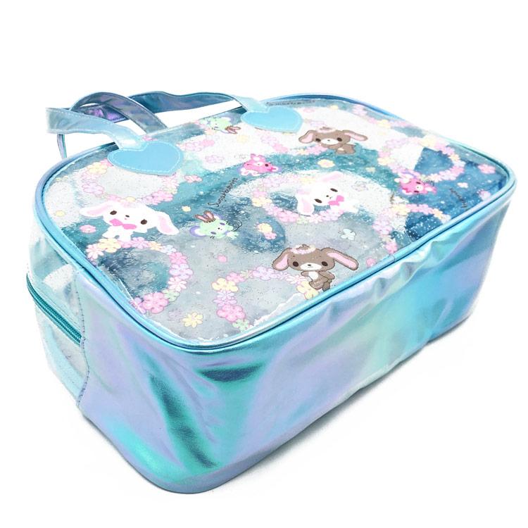 SPINNS x SANRIO | Sugarbunnies Clear Bag Blue 220x310x115mm