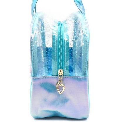 SPINNS x SANRIO | Sugarbunnies Clear Bag Blue 220x310x115mm