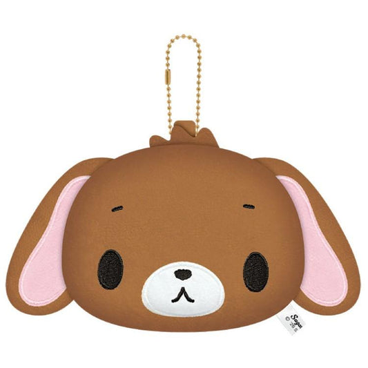 SANRIO | Sugarbunnies Kurousa Plush Mirror Keychain 94×160×40mm (Face)