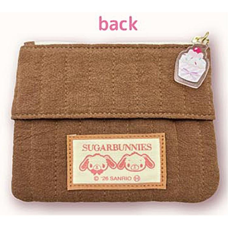 SANRIO | SugarBunnies Tissue Pouch 130×100mm (Love Sweets Brown)