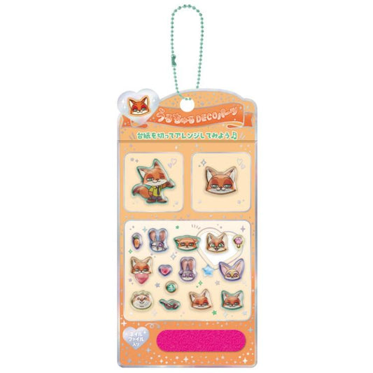 CRUX | Zootopia 3D Drop Nail Art & Keychain Stickers 153x77x6mm