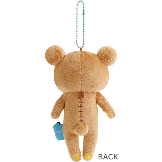 SAN-X | Rilakkuma Long-legged Hanging Plush Toy Bag Charm Keychain 165×115×60mm (Rilakkuma Lab)