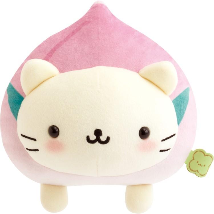 San-X Universe | Nyan Nyan Nyanko Mochi Mochi Mini Huggable Plush Toy Plush Doll  200×170×75mm