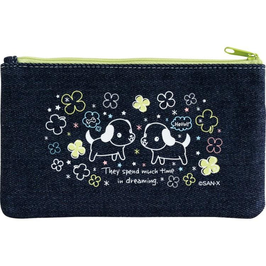 San-X | Wan Wan Wanko Pen Pouch 115×195×10mm (Clover)