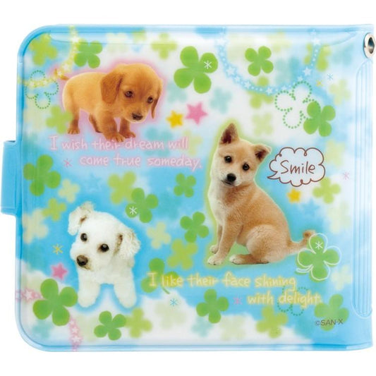 San-X | Wan Wan Wanko Vinyl Wallet 90×95×10mm