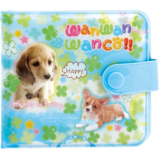 San-X | Wan Wan Wanko Vinyl Wallet 90×95×10mm