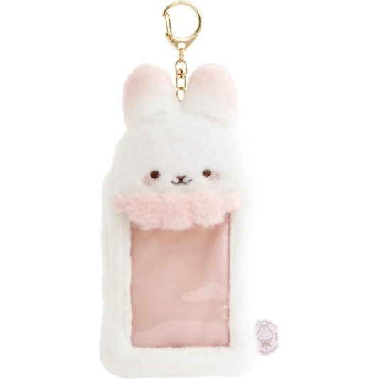 SAN-X | Sugarcocomuu Soft Plush Photo Keychain 170×80×15mm (Sugarcocomuu's Holiday Lying Down Sleeping)