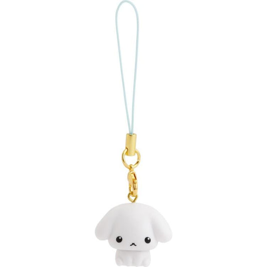 SAN-X | Buru Buru Dog Figure Keychain with Strap 100×70mm (San-X Universe)