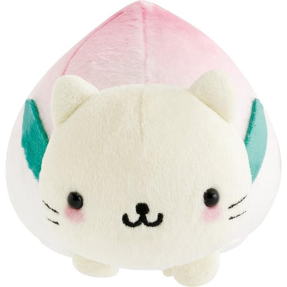 SAN-X | Nyan Nyan Nyanko Plush Toy Plush Doll with Squeaky Feature 100x80x125mm (San-X Universe)
