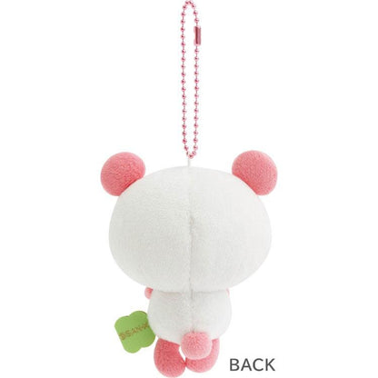 SAN-X | Momo Panda Mascot Holder Bag Charm Keychain 125×70×50mm (Always Together)