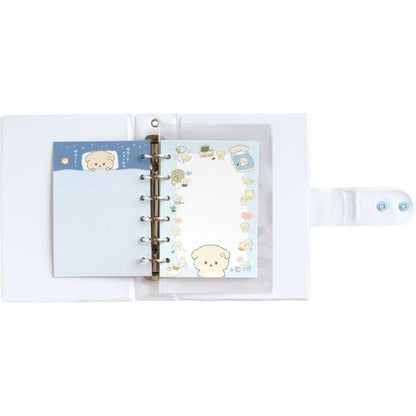 SAN-X | Ishiyowa-chan Large Capacity 6-Hole Sticker Binder Organizer 175×125×40mm