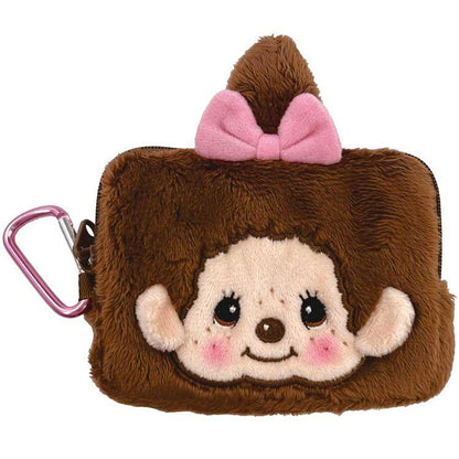 Monchhichi | Plush Pass Case Card Holder Pouch 115×90×19mm (Monchhichi-chan)