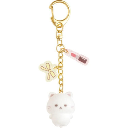 San-X | Kouhai-chan Flocky Mascot Keychain 110×22×19mm (Can You Defeat Temptation?)