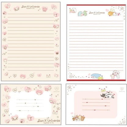 San-X | Letter Envelope Set 190×142mm (San-X Universe Heart)