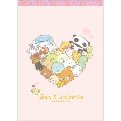 San-X | A6 Notepad 148×105mm (San-X Universe Heart)