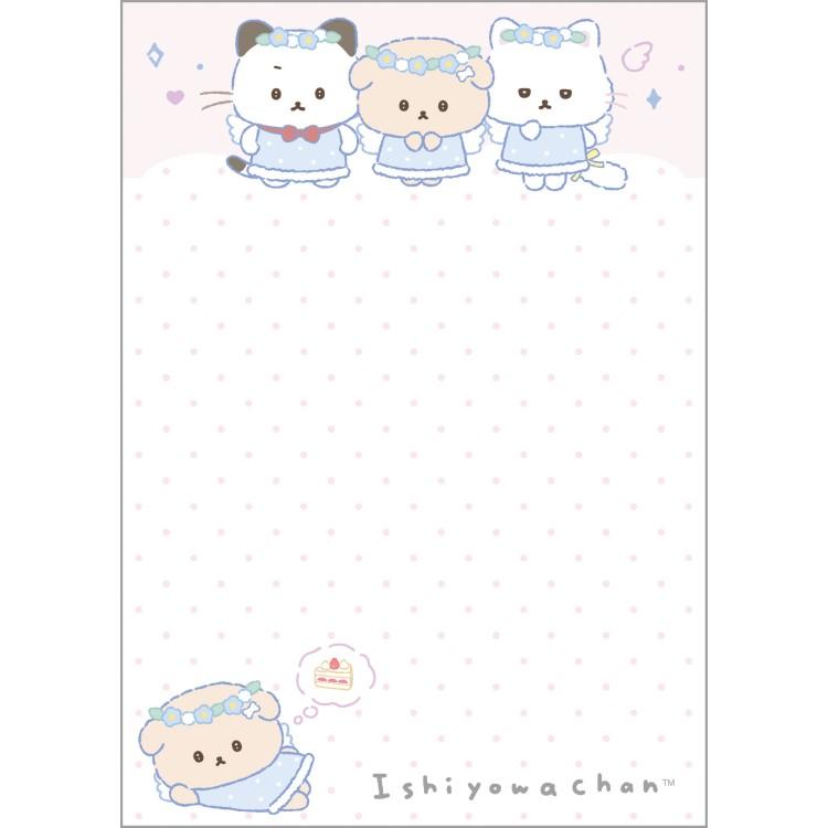 San-X | Ishiyowa-chan A6 Notepad 148×105mm (Can You Defeat Temptation? )