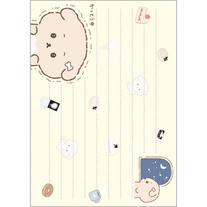 San-X | Ishiyowa-chan A6 Notepad 148×105mm (Can You Defeat Temptation? )