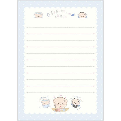 San-X | Ishiyowa-chan A6 Notepad 148×105mm (Can You Defeat Temptation? )
