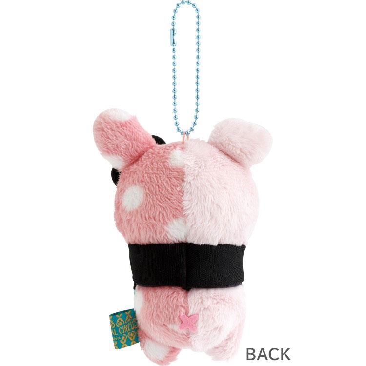 San-X | Sentimental Circus Shappo Mascot Holder Bag Charm Keychain 120×75×60mm (Tonight at the Shirokurokogumaza Tea Salon)