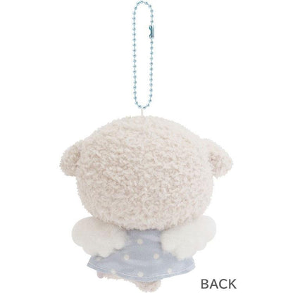 San-X | Ishiyowa-chan Angel Hanging Plush Toy 110×90×70mm (Can You Defeat Temptation?)