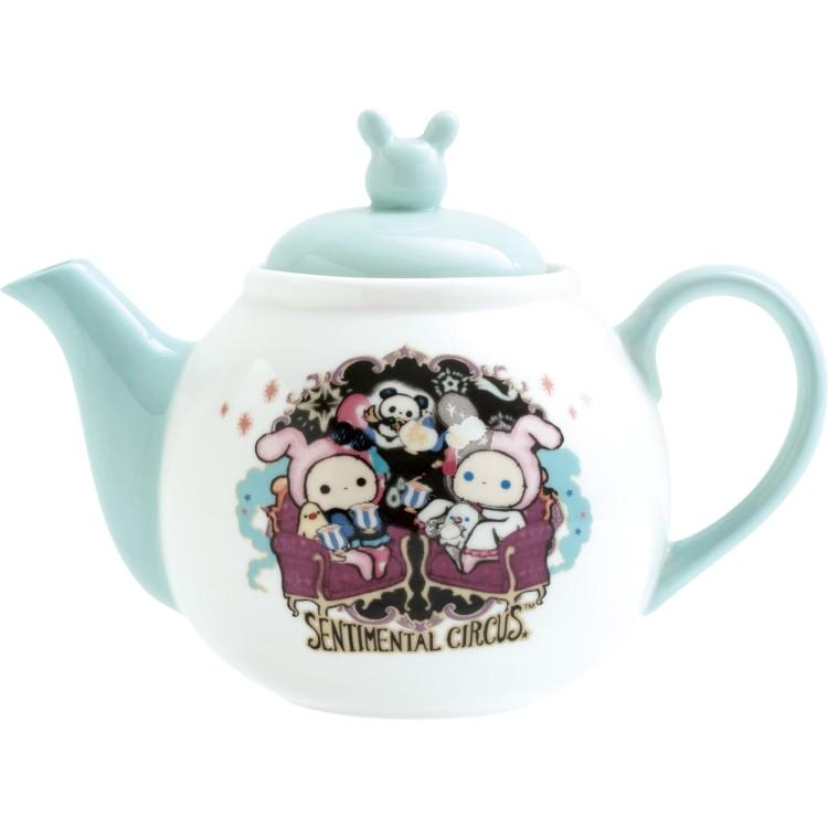 San-X | Sentimental Circus Teapot 130×180×110mm (Tonight at the Shirokurokogumaza Tea Salon)