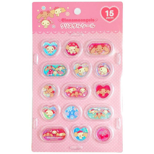 SANRIO | Cinnamo Angels Crystal Seal Sticker 28x17x2mm