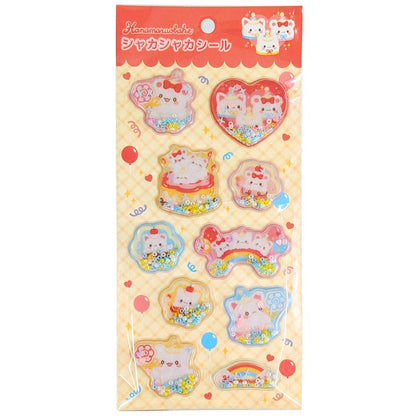 SANRIO | Hanamaruobake Shaker Sticker 184x95x7mm