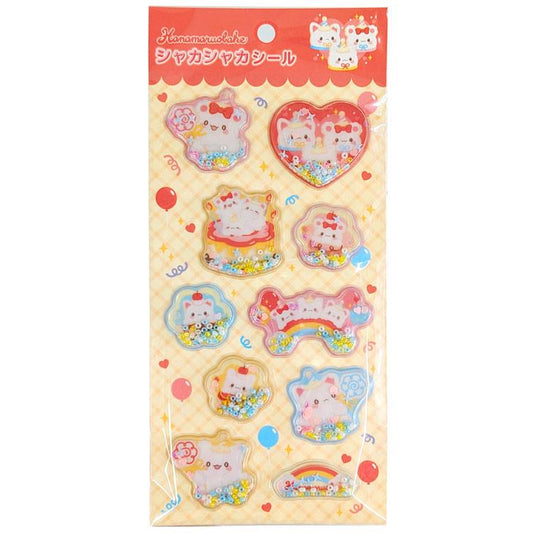 SANRIO | Hanamaruobake Shaker Sticker 184x95x7mm