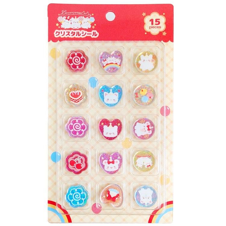 SANRIO | Hanamaruobake Crystal Sticker 180x170x40mm