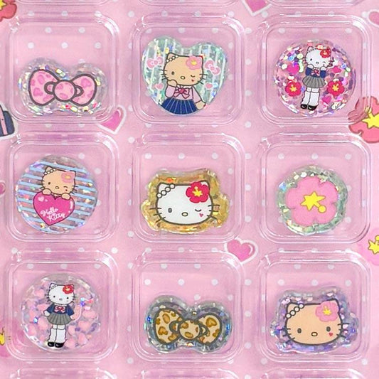 SANRIO | Hello Kitty Crystal Sticker 17×20×4mm