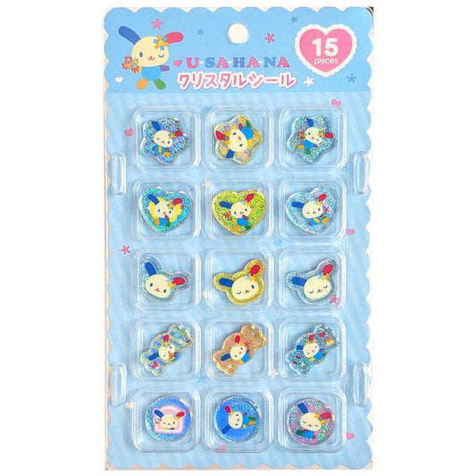 SANRIO | Usahana Crystal Stickers 171x98x5mm