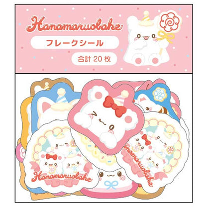 SANRIO | Hanamaruobake Sticker 35×36mm (Birthday)