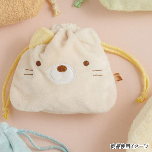 San-X | Sumikko Gurashi Neko Plush Drawstring Bag 150×155mm