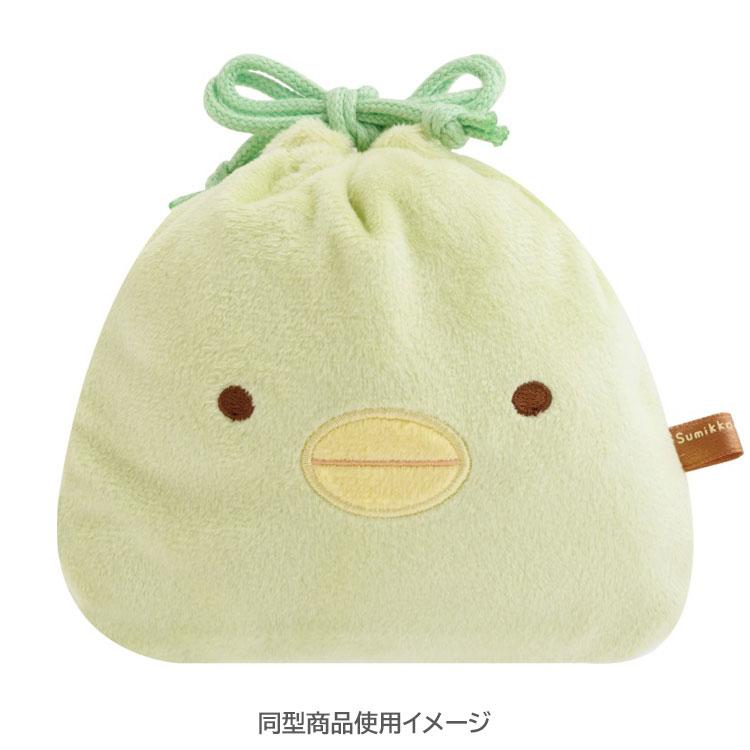San-X | Sumikko Gurashi Penguin? Plush Drawstring Bag 150×155mm