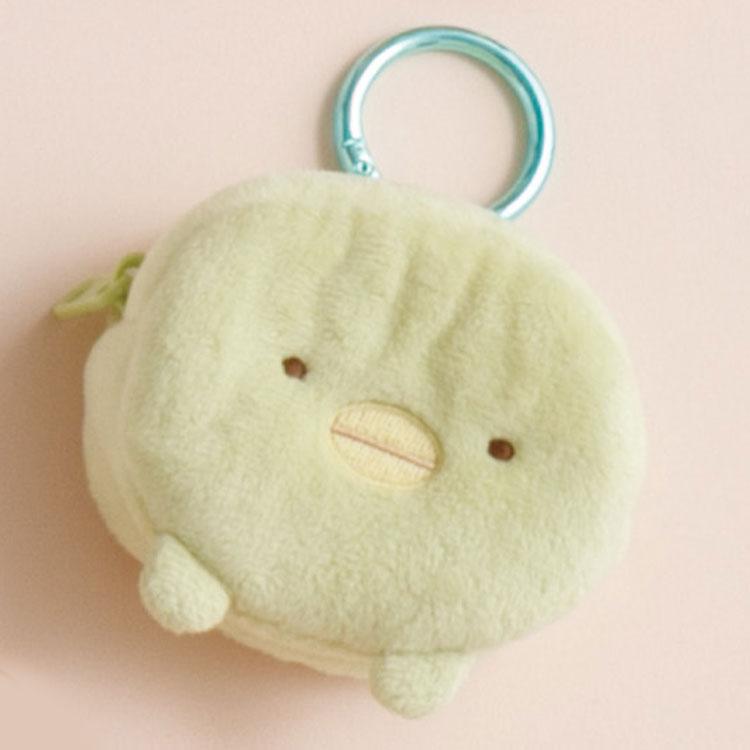 San-X | Sumikko Gurashi Penguin? Mascot Mini Pouch with Carabiner 60×70×30mm