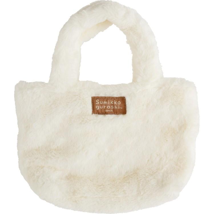 San-X | Sumikko Gurashi Neko Fluffy Mini Tote Bag 220×220×90mm
