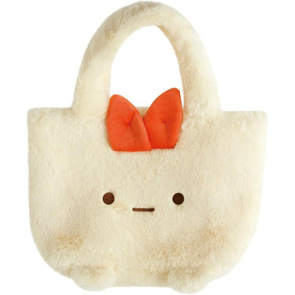 San-X | Sumikko Gurashi Ebifurai no Shippo Fluffy Mini Tote Bag 220×220×90mm