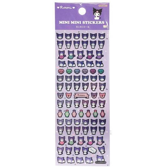 SANRIO | Kuromi Mini Mini Stickers 60×150×1mm
