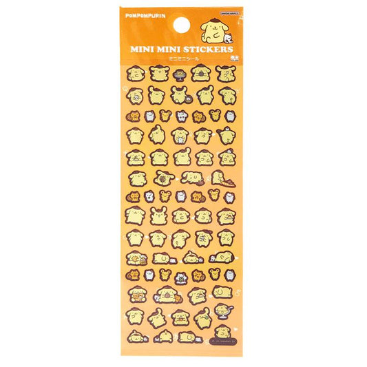 SANRIO | Pompompurin Mini Mini Stickers 60×150×1mm