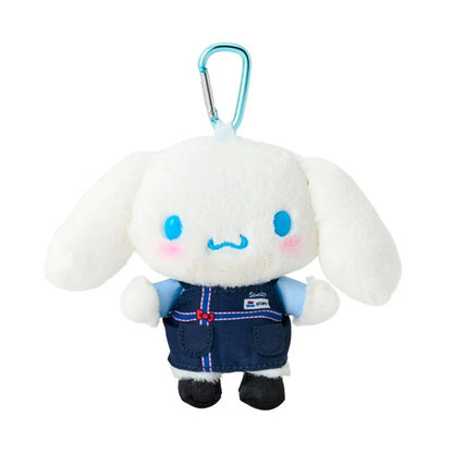 SANRIO | Cinnamoroll Plush Mascot Holder Keychain Bag Charm 125×80×135mm (Mini Sanrio Celebrating Shop 55th Anniversary)