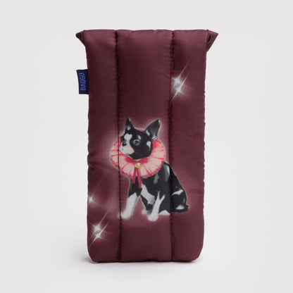 Baggu Puffy Glasses Sleeve (Fancy Dogs)