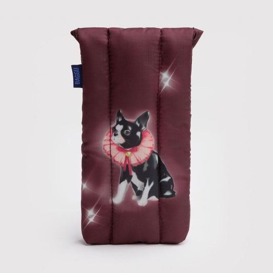 Baggu Puffy Glasses Sleeve (Fancy Dogs)