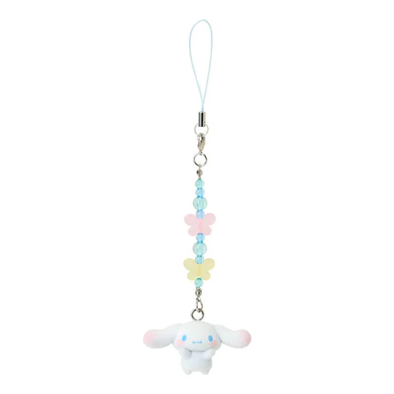 SANRIO | Cinnamoroll Smartphone Strap Plump 5.5×2.3×3cm (Cheek Puni Puni/Plump Cheeks)