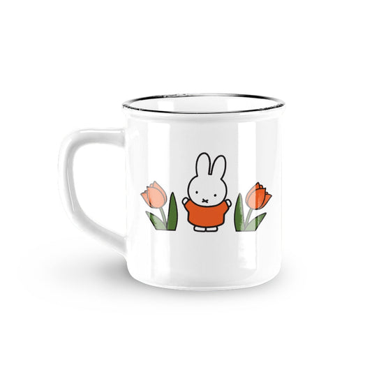 MIFFY | Ceramic Mug Retro Miffy Red Tulip 75x80mm