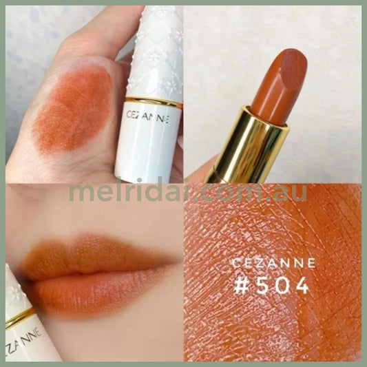 CEZANNE｜Lasting Gloss Lip 504