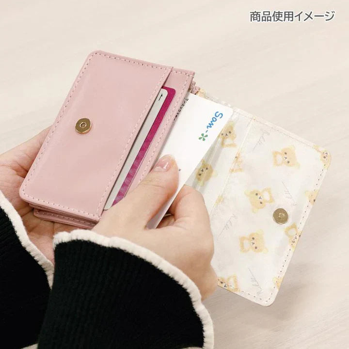 SAN-X | Rilakkuma Card Case 80×110×30mm (Pink)