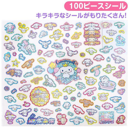 SANRIO | Cinnamoroll Glitter Sticker 100pcs 230×1×230mm