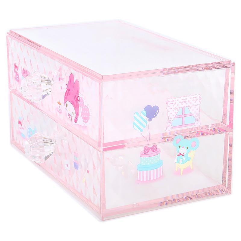 SANRIO | My Melody Stacking Chest Drawer 163×93×90mm (Relaxing)