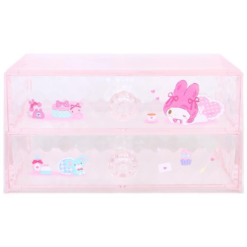 SANRIO | My Melody Stacking Chest Drawer 163×93×90mm (Relaxing)